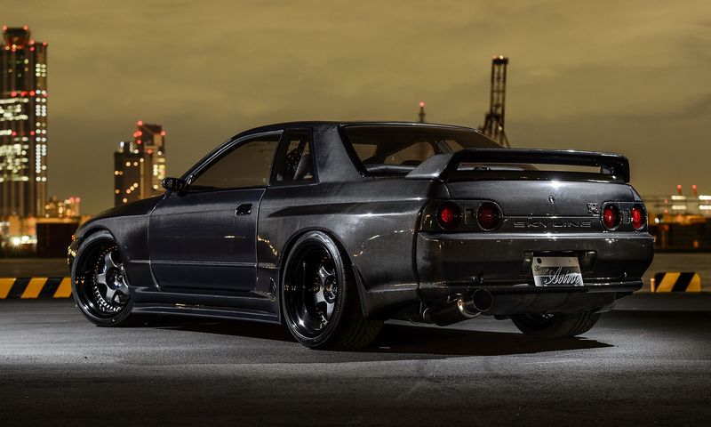 日産 Nissan R32 スカイライン Gt Rカスタム例 Active Carbon Street Version Bnr32 Skyline Gt R モタガレ