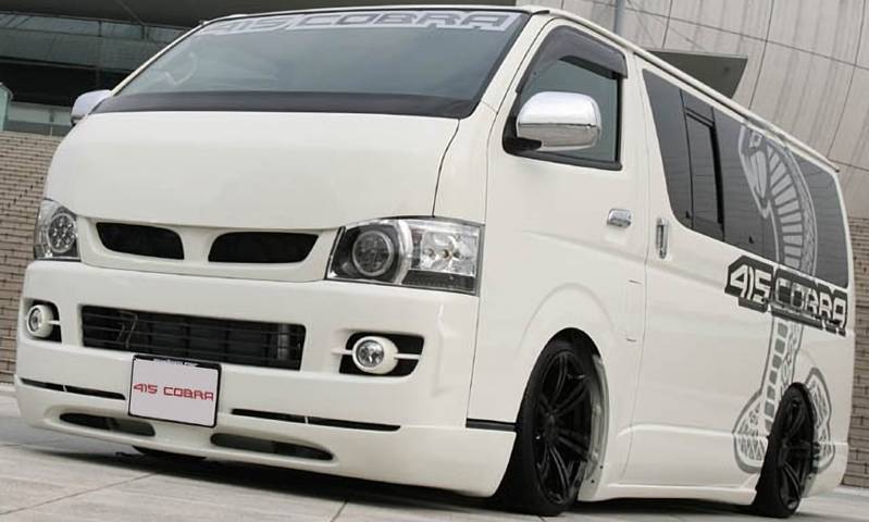 トヨタ Toyota 0 ハイエース 1 2型 カスタム例 415 Cobra Stage Hiace1 2型 ナローボディ モタガレ