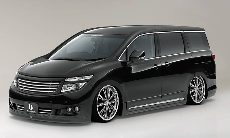 日産 - NISSAN - E52 エルグランドカスタム例「AIMGAIN E52 ELGRAND GRAND」 | モタガレ