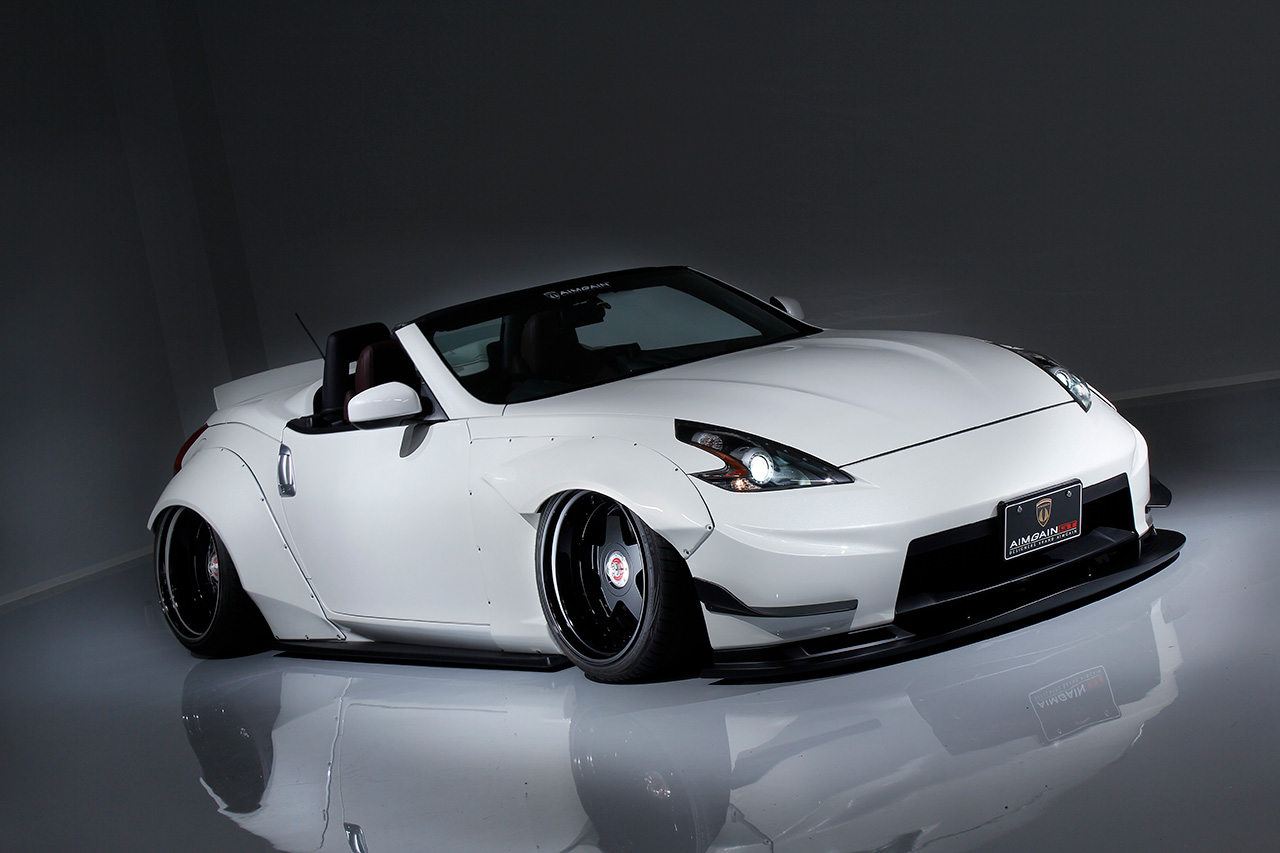 バブりふわピンクの 日産純正 フェアレディz Z34 フ•ロント•マッドガード 左右セット 未塗装 Nissan Fairlady Z Z32