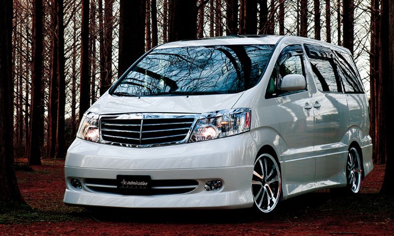 トヨタ Toyota 10 アルファードカスタム例 Admiration Arcano H10w 15w Alphard 前期 モタガレ