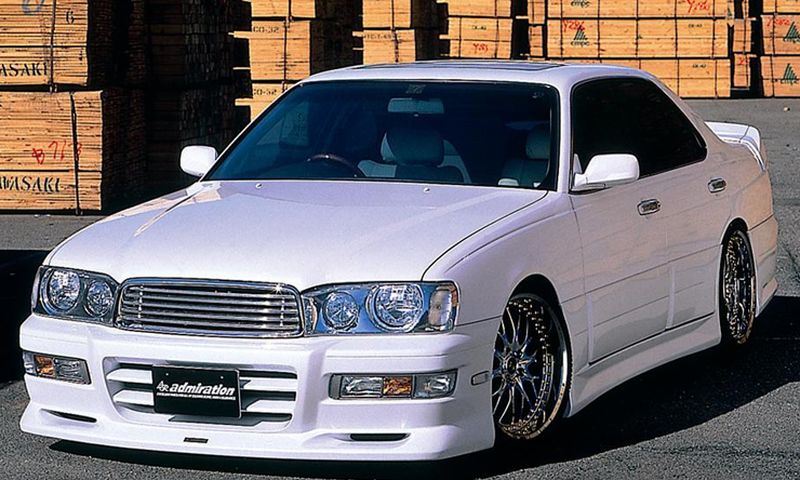 日産 Nissan Y33 グロリアカスタム例 Admiration Bumper Y33 Gloria 後期 モタガレ