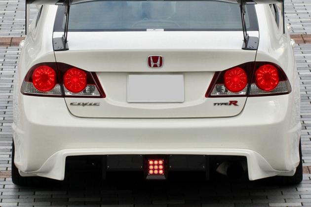 M M Honda Civic Fd2 リアディフューザー 専用リアフオグ タイプmr Fd2 シビック Typer モタガレ