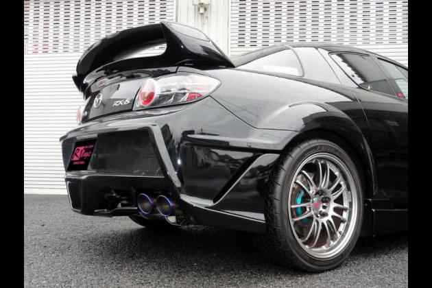 R Magic Rm Rx 8 Mc前 チューンドサイレンサーチタンテール4本出し Se3p Rx 8 モタガレ