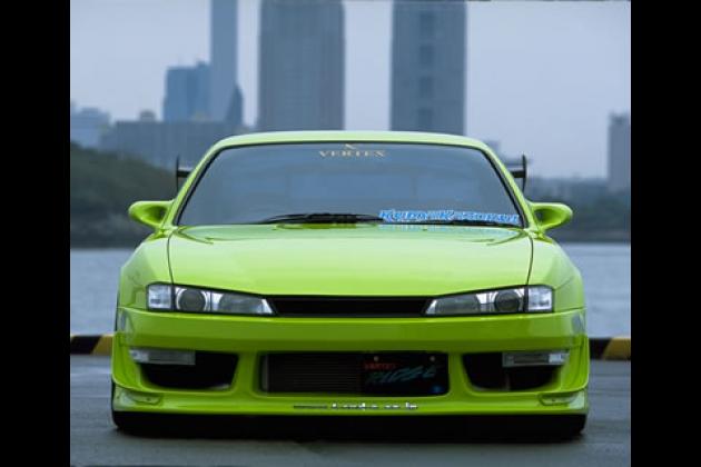 T E Vertex Vertex Ridge フロントエアロフェンダーset Mc S14 シルビア モタガレ