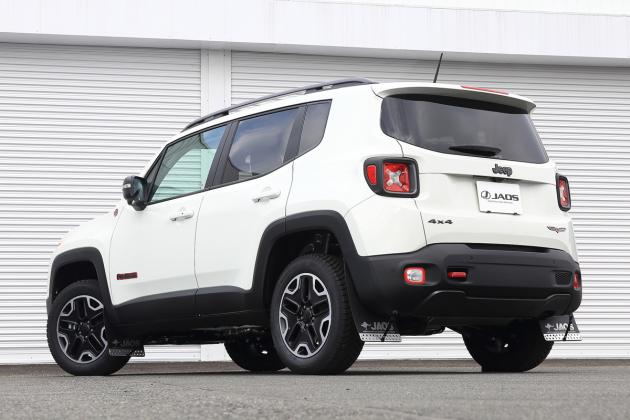 Jaos Jaos マッドガード車種別取付キット レネゲード Jeep Renegade モタガレ