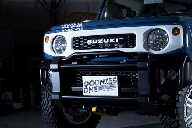 Goonies One Gbフロントバンパーガード For Jb64w ジムニー グーニーズワン Jb64 ジムニー モタガレ