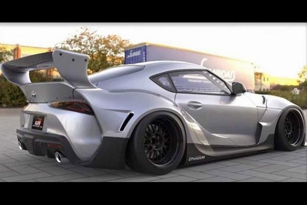 Rocket Bunny ロケットバニー パンデム フルキット For Db Grスープラ Db Grスープラ モタガレ